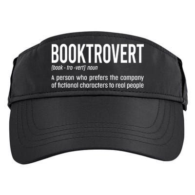 Funny Booktrovert Definition Reading Fan Book Lover Introvert Adult Drive Performance Visor