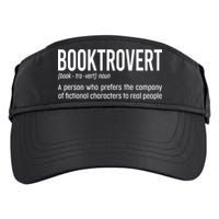 Funny Booktrovert Definition Reading Fan Book Lover Introvert Adult Drive Performance Visor