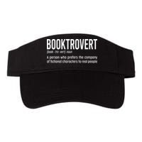 Funny Booktrovert Definition Reading Fan Book Lover Introvert Visor