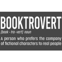 Funny Booktrovert Definition Reading Fan Book Lover Introvert Bumper Sticker