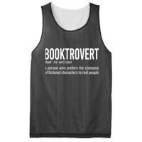 Funny Booktrovert Definition Reading Fan Book Lover Introvert Mesh Reversible Basketball Jersey Tank