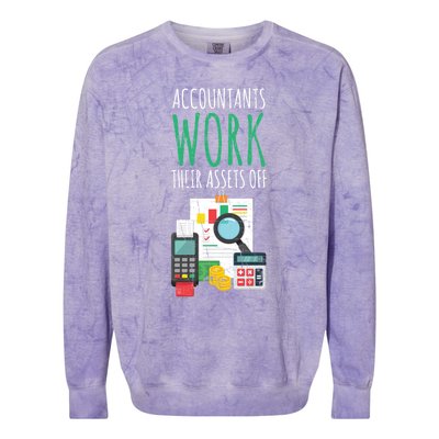 Funny Bank Design Assistant Branch Ager Banking Banker Cute Gift Colorblast Crewneck Sweatshirt