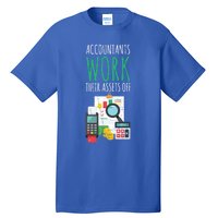 Funny Bank Design Assistant Branch Ager Banking Banker Cute Gift Tall T-Shirt