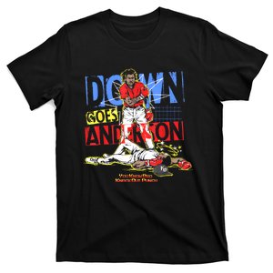 FUNNY BASEBALL DOWN GOES ANDERSON T-Shirt