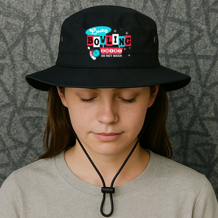 Funny Bowling Design Do Not Wash This Is My Lucky Bowling Bucket Hat