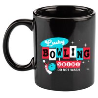 Funny Bowling Design Do Not Wash This Is My Lucky Bowling 11oz C Handle Ceramic Mug