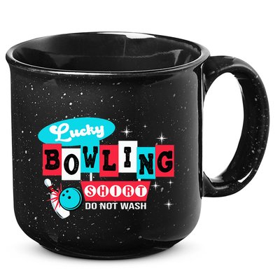 Funny Bowling Design Do Not Wash This Is My Lucky Bowling 15oz Campfire Ceramic Mug