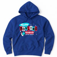 Funny Bowling Design Do Not Wash This Is My Lucky Bowling Hoodie