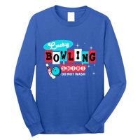 Funny Bowling Design Do Not Wash This Is My Lucky Bowling Long Sleeve Shirt
