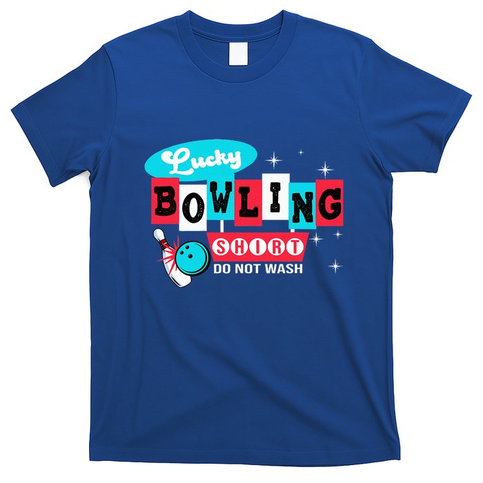 Funny Bowling Design Do Not Wash This Is My Lucky Bowling T-Shirt