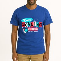 Funny Bowling Design Do Not Wash This Is My Lucky Bowling Tall T-Shirt