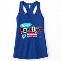 Funny Bowling Design Do Not Wash This Is My Lucky Bowling Womens Tank Top