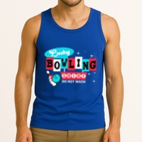 Funny Bowling Design Do Not Wash This Is My Lucky Bowling Tank Top