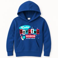 Funny Bowling Design Do Not Wash This Is My Lucky Bowling Kids Hoodie