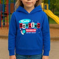 Funny Bowling Design Do Not Wash This Is My Lucky Bowling Kids Hoodie