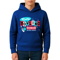 Funny Bowling Design Do Not Wash This Is My Lucky Bowling Kids Hoodie