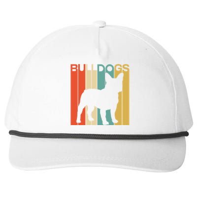 Funny Bull Dog Lover Dog Lover Retro Dog Animals Snapback Five-Panel Rope Hat