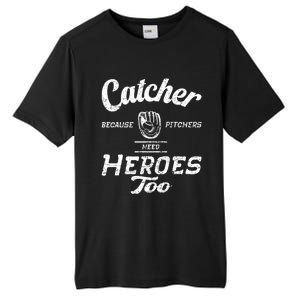 Funny Baseball Design. For Pitcher And Catcher Boy Baseball Tall Fusion ChromaSoft Performance T-Shirt