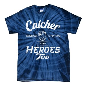 Funny Baseball Design. For Pitcher And Catcher Boy Baseball Tie-Dye T-Shirt