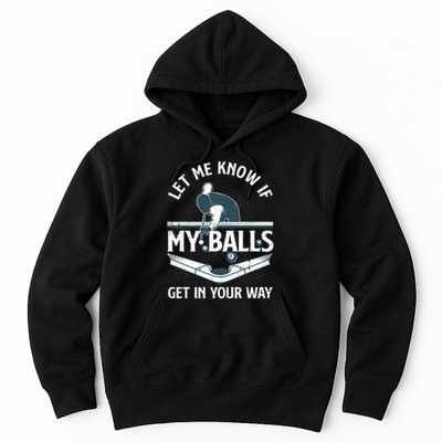 Funny Billiards Design For Women Billiard Pool Player Hoodie