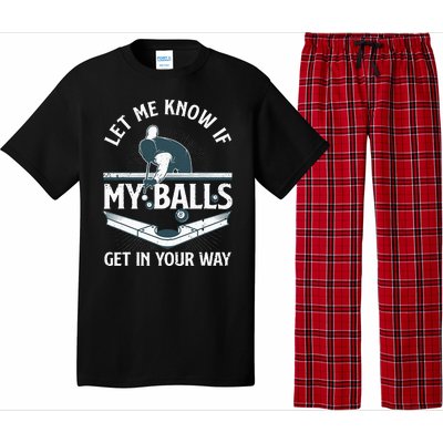 Funny Billiards Design For Women Billiard Pool Player Pajama Set