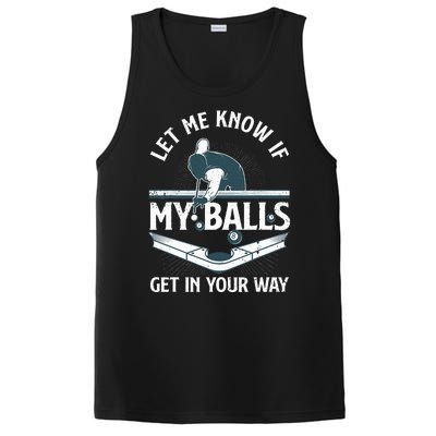 Funny Billiards Design For Women Billiard Pool Player PosiCharge Competitor Tank