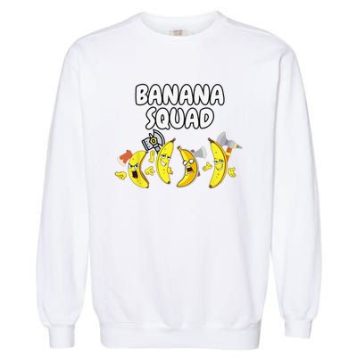 Funny Banana Design For  Banana Fruit Lovers Garment-Dyed Sweatshirt