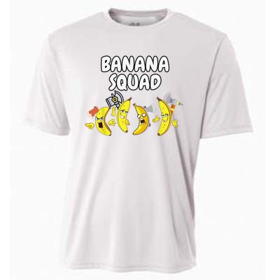 Funny Banana Design For  Banana Fruit Lovers Cooling Performance Crew T-Shirt