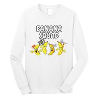 Funny Banana Design For  Banana Fruit Lovers Long Sleeve Shirt