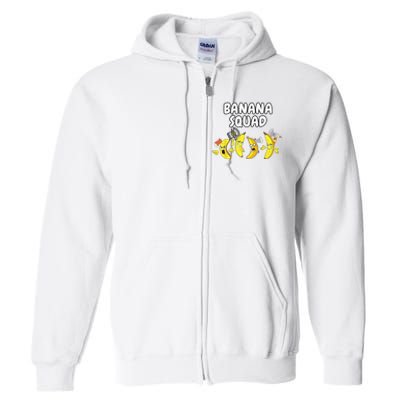 Funny Banana Design For  Banana Fruit Lovers Full Zip Hoodie