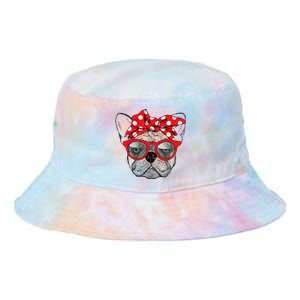 French Bulldog Dog Mom Bandana Sunglasses Mother's Day Tie Dye Newport Bucket Hat