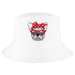 French Bulldog Dog Mom Bandana Sunglasses Mother's Day Cool Comfort Performance Bucket Hat