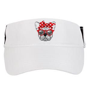 French Bulldog Dog Mom Bandana Sunglasses Mother's Day Adult Drive Performance Visor