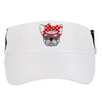 French Bulldog Dog Mom Bandana Sunglasses Mother's Day Adult Drive Performance Visor