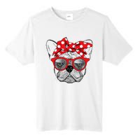 French Bulldog Dog Mom Bandana Sunglasses Mother's Day Tall Fusion ChromaSoft Performance T-Shirt