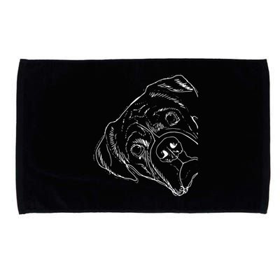 Funny Boxer Dog Microfiber Hand Towel