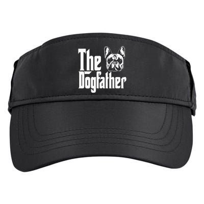 French Bulldog Dog Dad Dogfather Dogs Daddy Father Adult Drive Performance Visor