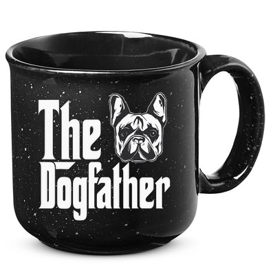 French Bulldog Dog Dad Dogfather Dogs Daddy Father 15oz Campfire Ceramic Mug