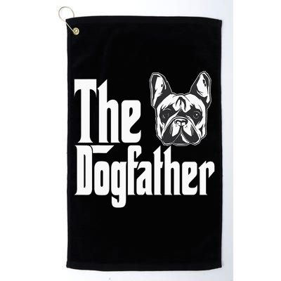 French Bulldog Dog Dad Dogfather Dogs Daddy Father Golf Towel