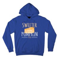 Funny Baking Dessert Sweeter Than Pumpkin Pie Gift Hoodie