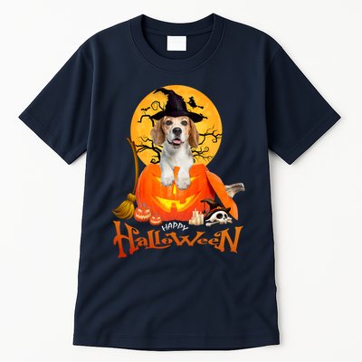 Funny Beagle Dog Spooky Halloween Tall T-Shirt