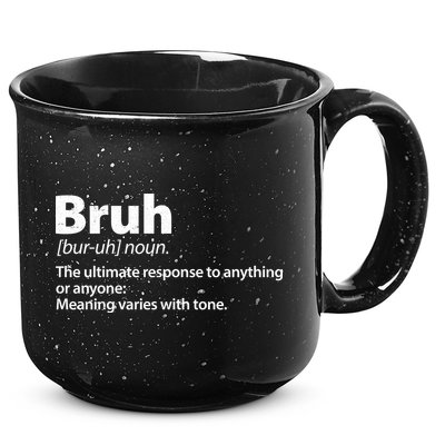 Funny Bruh Definition 15oz Campfire Ceramic Mug