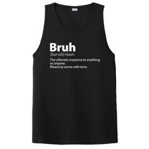 Funny Bruh Definition PosiCharge Competitor Tank