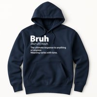 Funny Bruh Definition Hoodie