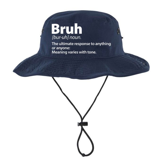 Funny Bruh Definition Legacy Cool Fit Booney Bucket Hat