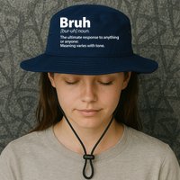 Funny Bruh Definition Bucket Hat