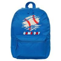 Funny Baseball Day Quote Cool Game Of The Day Gift 16 in Basic Backpack