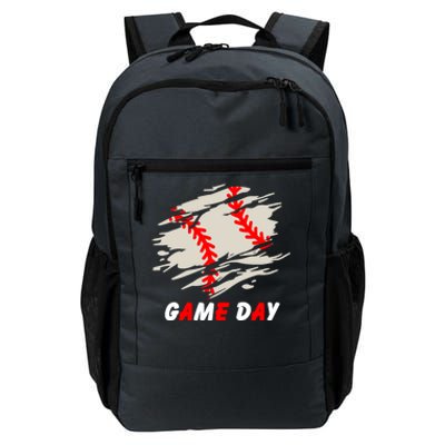 Funny Baseball Day Quote Cool Game Of The Day Gift Daily Commute Backpack