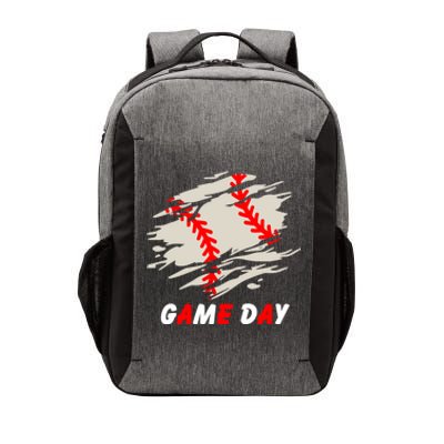 Funny Baseball Day Quote Cool Game Of The Day Gift Vector Backpack