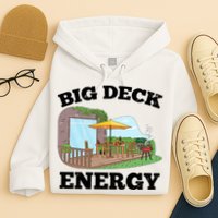 Funny Big Deck Energy Summer Vacation Hoodie